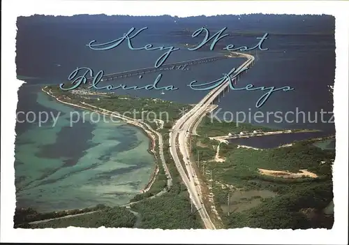 Key West Bahia Honda Bridge State Park Florida Keys Air view Kat. Key West
