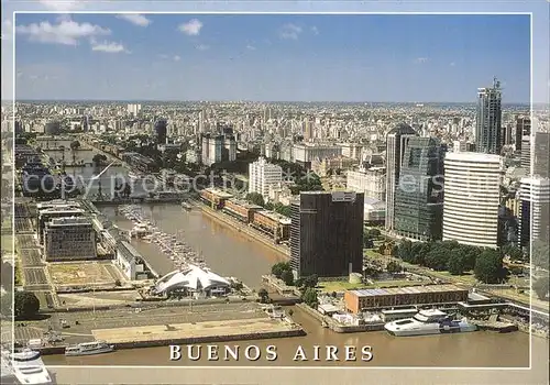 Buenos Aires Fliegeraufnahme Puerto Madero  Kat. Buenos Aires