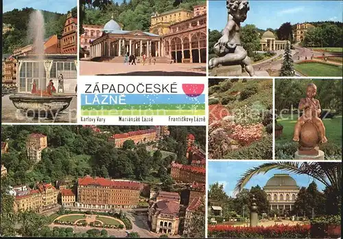 Karlovy Vary Marianske Lazne Fratiskovy Lazne Kat. Karlovy Vary Karlsbad