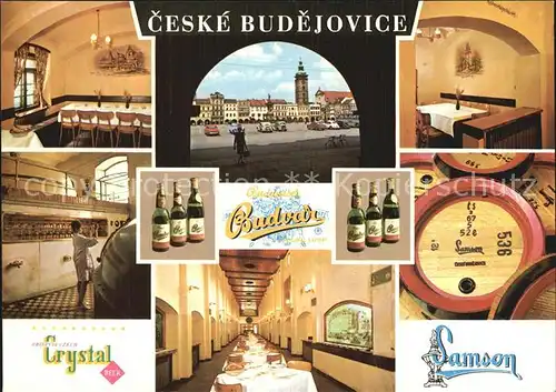 Ceske Budejovice Budvar Samson Crystal Kat. Budweis Ceske Budejovice