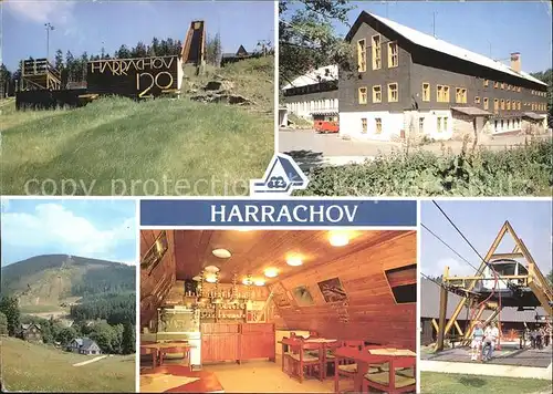 Harrachov Harrachsdorf Sprungschanze Sessellift Kat. Harrachsdorf