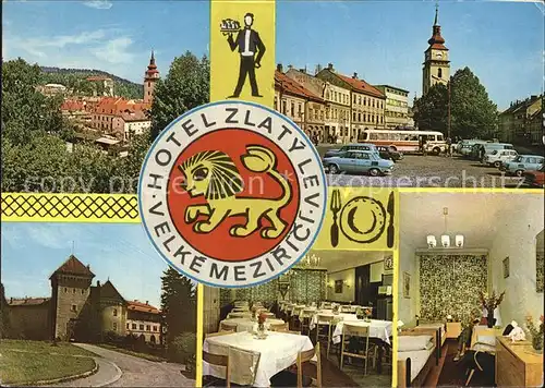 Velke Mezirici Hotel Zlaty Lev Kat. Tschechische Republik