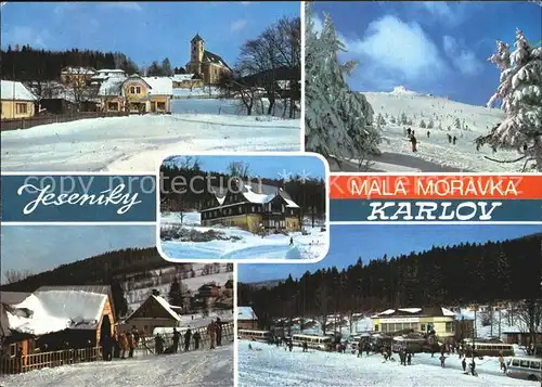 Karlov Mala Moravka Skigebiet Hotels