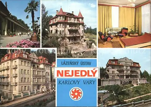 Karlovy Vary Nejedly Lazensky Ustav Kat. Karlovy Vary Karlsbad