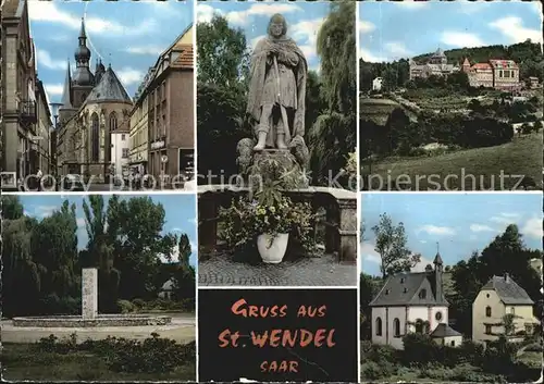 St Wendel Denkmal  Kat. Sankt Wendel