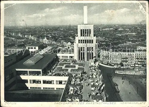 Berlin Dachgarten des Karstadthauses Kat. Berlin