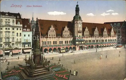 Leipzig Altes Rathaus Kat. Leipzig