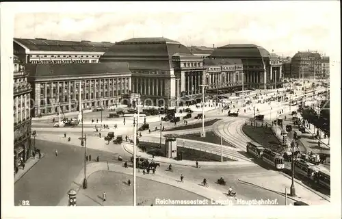 Leipzig Hauptbahnhof Reichsmessestadt Kat. Leipzig