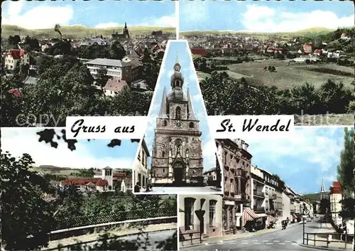St Wendel Teilansichten Kat. Sankt Wendel