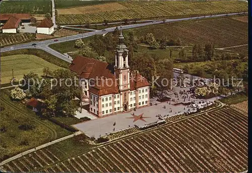 Birnau Fliegeraufnahme Kloster Kat. Uhldingen Muehlhofen