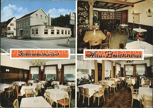 Ahelle Haus Buschhaus Restaurant Kat. Schalksmuehle