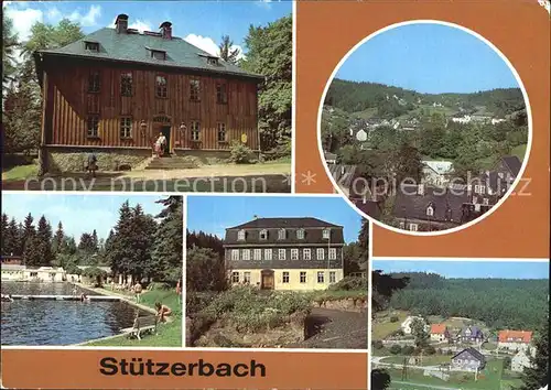 Stuetzerbach Jagdhaus Gabelbach Goethegedenkstaette Kat. Stuetzerbach