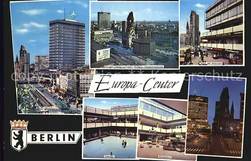Berlin Europa Center Eisbahn Blumenhof  Kat. Berlin