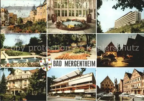 Bad Mergentheim Kurpark Quelle Brunnen  Kat. Bad Mergentheim