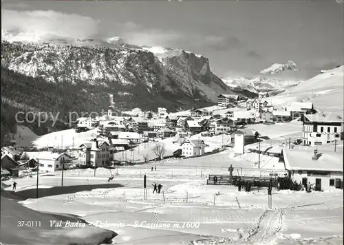 Val Badia S Cassiano Kat. Italien