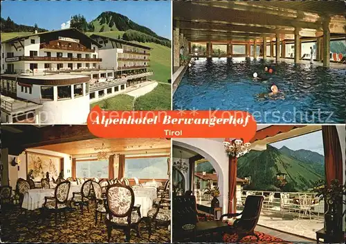 Berwang Tirol Hotel Berwangerhof Kat. Berwang