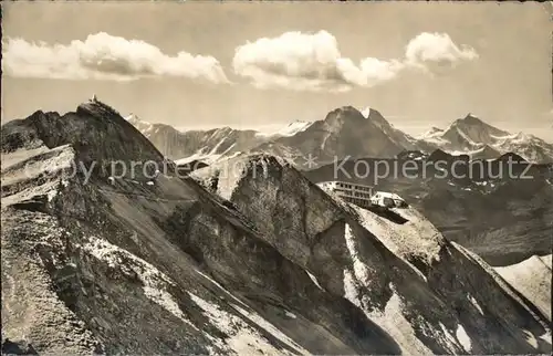 Rothorn Kulm Brienzer Hotel Eiger Jungfrau Moench Kat. Rothorn Kulm