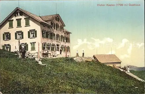 Hoher Kasten Gasthaus Kat. Appenzeller Alpen