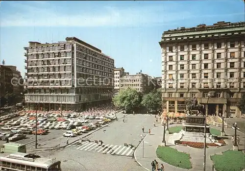 Beograd Belgrad Republiksplatz Kat. Serbien