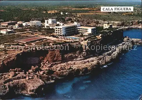 Cala Figuera Mallorca Fliegeraufnahme Kat. Spanien