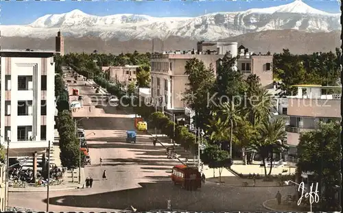 Marrakech Marrakesch Avenue Mohammed V Kat. Marokko