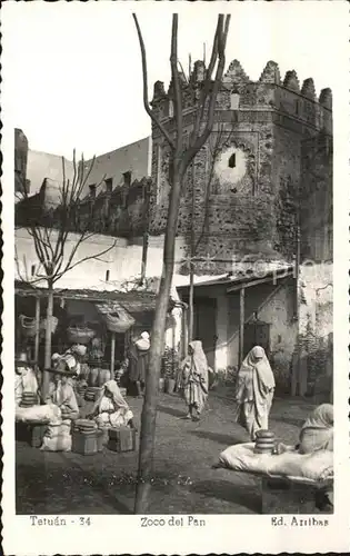 Tetuan Zoco del Pan Kat. Marokko