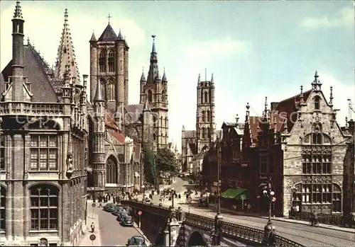 Gent Gand Flandre Sint Niklaaskerk Belfort Kat. 