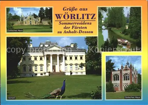 Woerlitz Sommerresidenz Anhalt Dessau Kat. Woerlitz