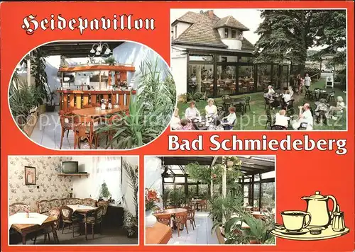 Bad Schmiedeberg Heidepavillon Cafe Kat. Bad Schmiedeberg Duebener Heide
