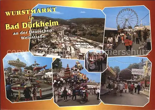 Duerkheim Bad Wurstmarkt Riesenrad Weinfest Kur  Kat. Bad Duerkheim