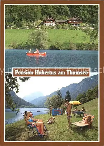 Bad Reichenhall Pension Hubertus am Thumsee Kat. Bad Reichenhall