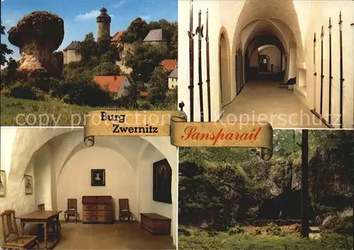 Sanspareil Burg Zwernitz Kat. Wonsees