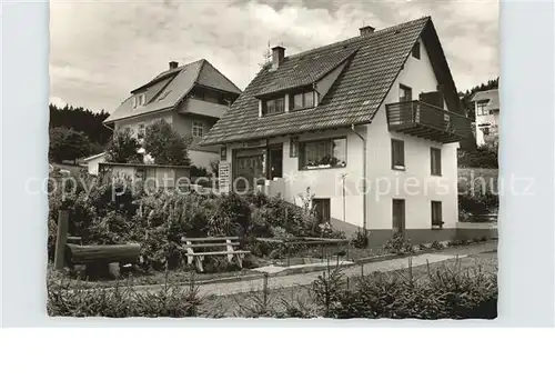 Friedenweiler Haus Grenzemann Kat. Friedenweiler