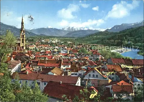 Toelz Bad Benediktinerwand Isarwinkel Alpen Kat. Bad Toelz