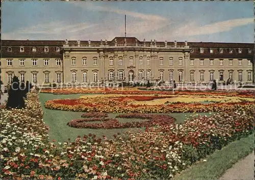 Ludwigsburg Wuerttemberg Bluehendes Barock Schloss