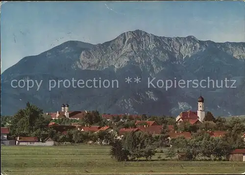 Bichl Bad Toelz Benediktbeuern Herzogstand Alpen Kat. Bichl