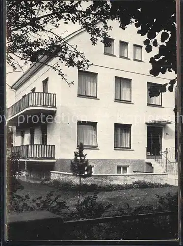 Travemuende Ostseebad Haus Seeblick Doppelkarte  Kat. Luebeck