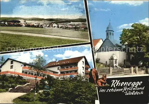 Rhenegge Kirche  Kat. Diemelsee