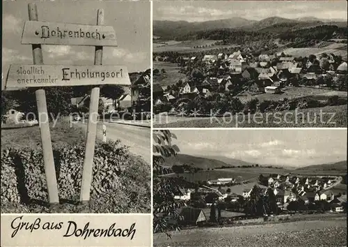 Dohrenbach  Kat. Witzenhausen