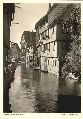 Ulm Donau An der Blau Kat. Ulm