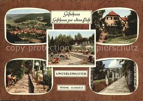 Unterleinleiter Gaestehaus zur alten Post  Kat. Unterleinleiter