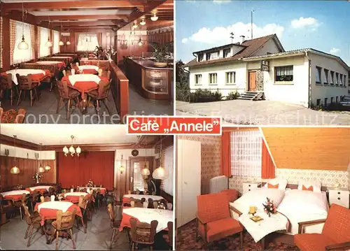 Dietlingen Weilheim Cafe Annele  Kat. Weilheim