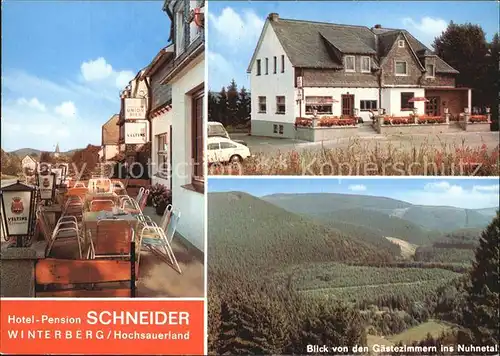 Winterberg Hochsauerland Hotel Schneider Nuhnetal  Kat. Winterberg