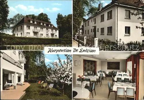 Bad Salzhausen Kurpension Dr. Entzian  Kat. Nidda