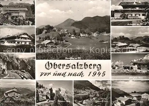 Obersalzberg Stadtansichten  Kat. Berchtesgaden