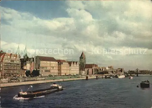 Bremen Partie an der Schlachte Kat. Bremen