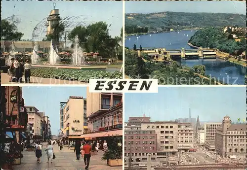 Essen Ruhr Baldeneysee Fussgangerzone Kat. Essen