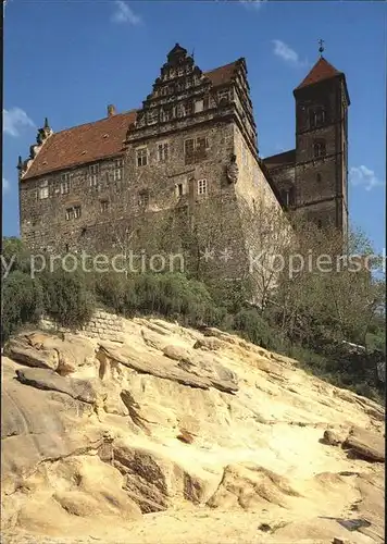 Quedlinburg Schloss Stiftskirche  Kat. Quedlinburg