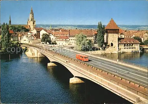 Konstanz Bodensee Rheintorturm Basilika Kat. Konstanz