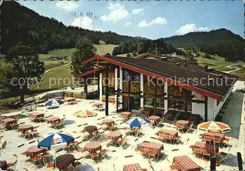 Ramsau Berchtesgaden Gasthaus Cafe Schwarzeck Kat. Ramsau b.Berchtesgaden